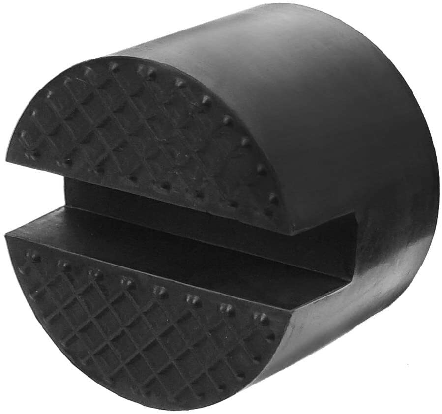 2 Pack Universal Slotted Jack Pads Rubber Jack Pucks Frame Rail Jackpad