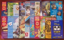 Walt Disney x20 Different Leaflets/Flyers W751