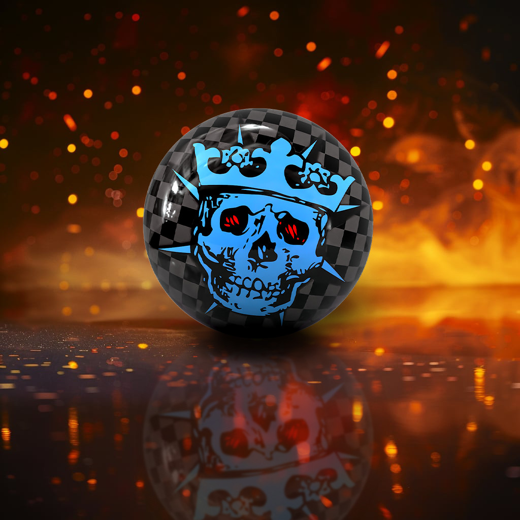 Boule de bowling motif imprimé Royal Strike spare funball