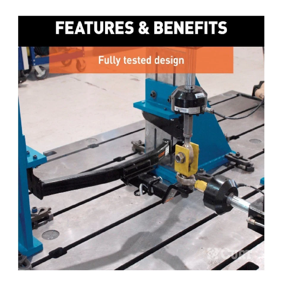 CURT CLASS 5 TRAILER HITCH 15845 FOR FORD F-450 / F-550 SUPER DUTY Foto 4 de 4