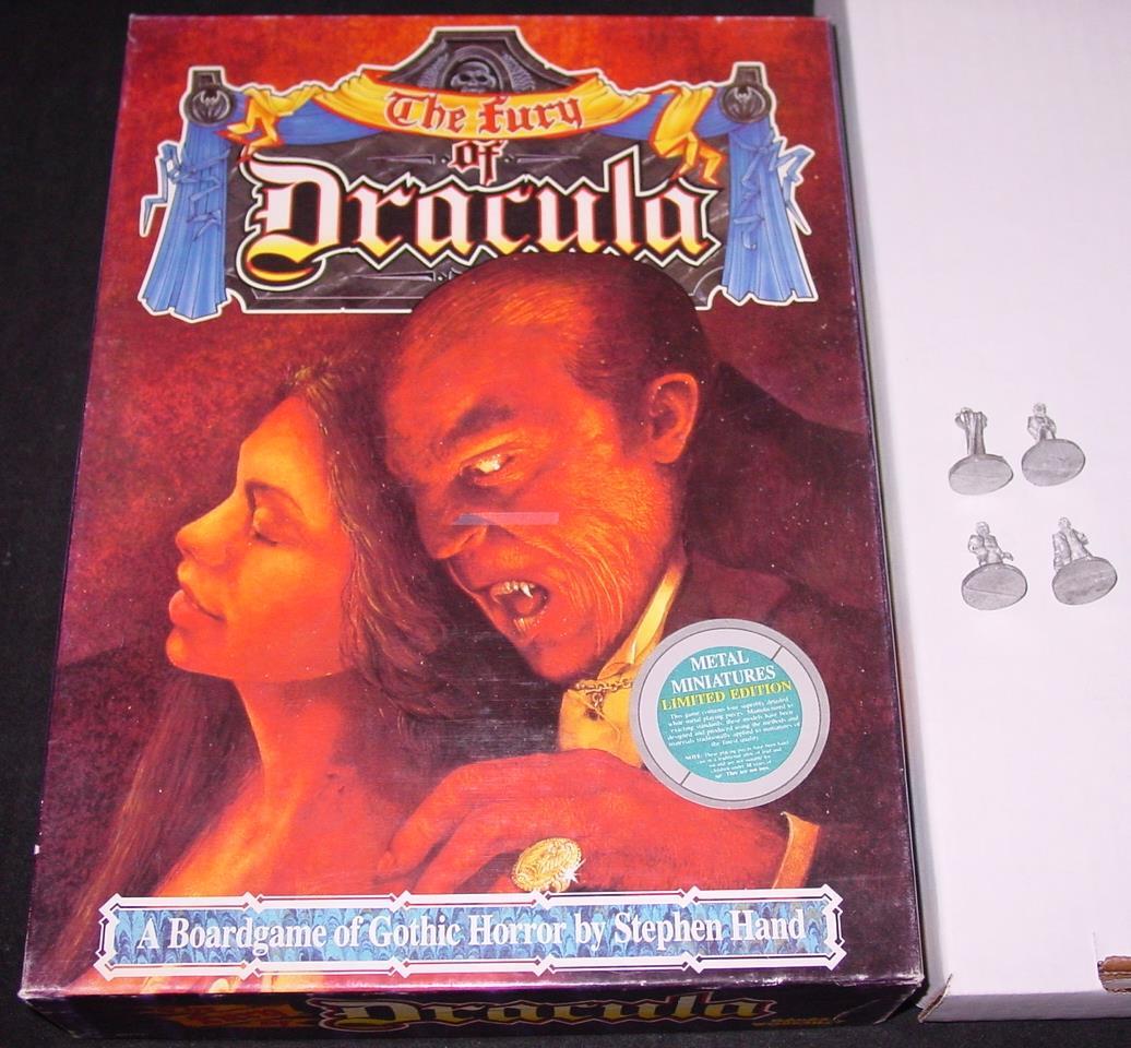 Fury of Dracula ボードゲーム 美品 Games Workshop - The Fury of Dracula - 1st Edition Metal