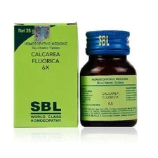SBL Homeopathic Calcarea Fluorica Trituration Tablets (25gm)