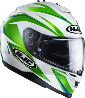 Integralhelm HJC IS-17 IS17 Osiris MC4 weiß grün Größe Size XXL 