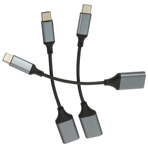 3 Stück USB-C-Stecker auf USB 3.0-Buchse OTG-Kabeladapter für S9 - Afbeelding 7 van 12