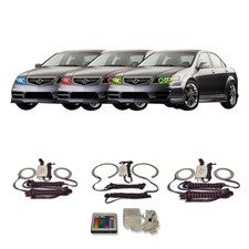 Rgb Multi Color Ir Headlight Halo Kit For Acura Tsx 04-08
