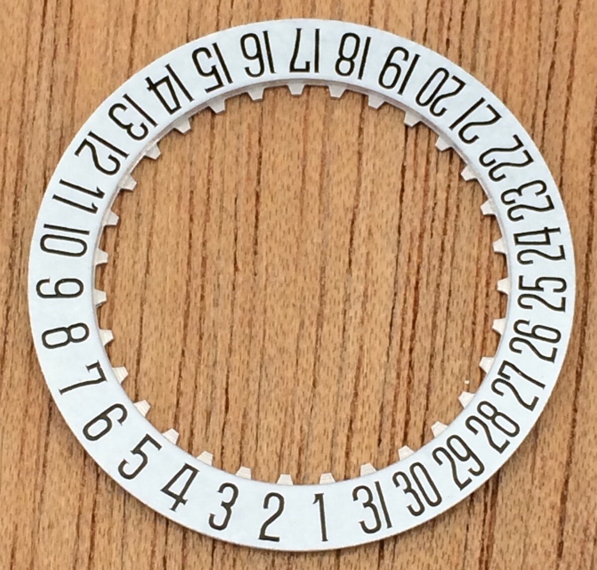 NOS Vintage 1885 H.6 2557 Date Indicator Disc Watch Calendar Part