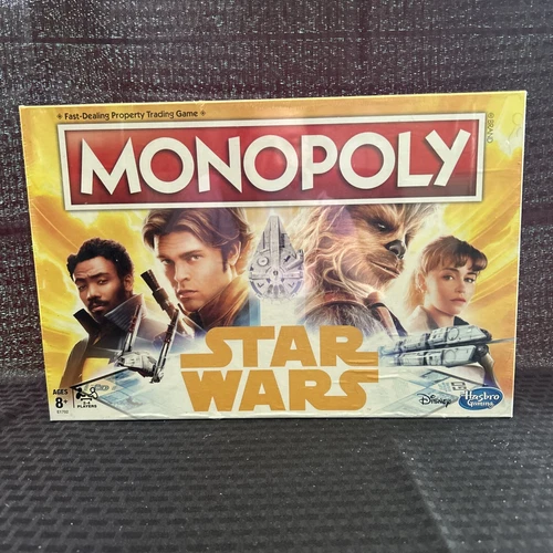 Star Wars Monopoly Broad Game Han Solo Edition Brand New Seal Box