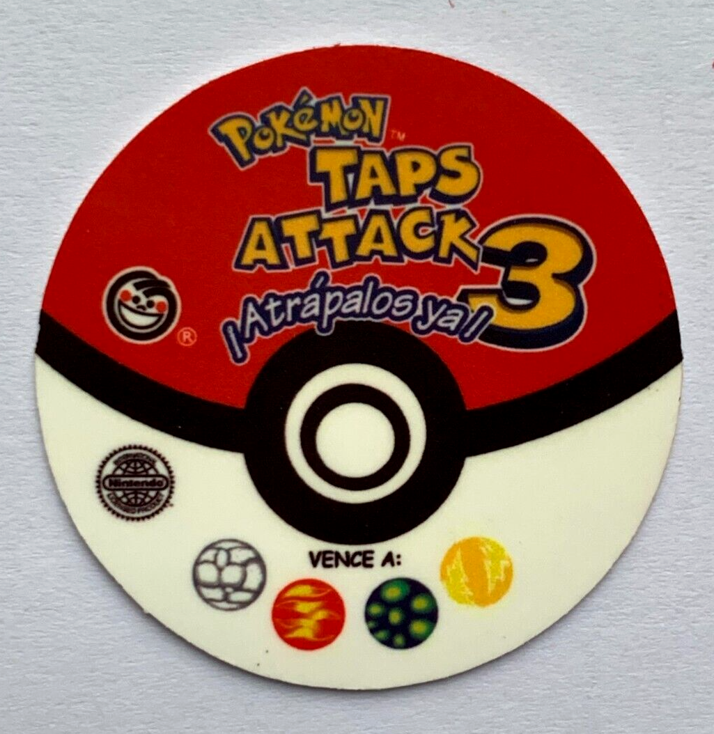 TAZO POKEMON ATTACK EB #104 CUBONE 2023 KANTO PERU South America