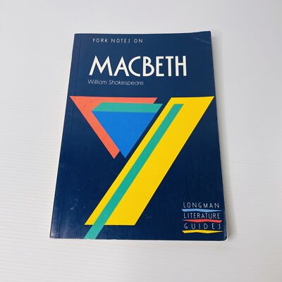 Macbeth York Notes Longman Literature Guides William Shakespeare Notes Insight