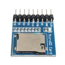 9 Pin Micro SD TF Card Reader Read  Write Module Storage Memory Board Arduino