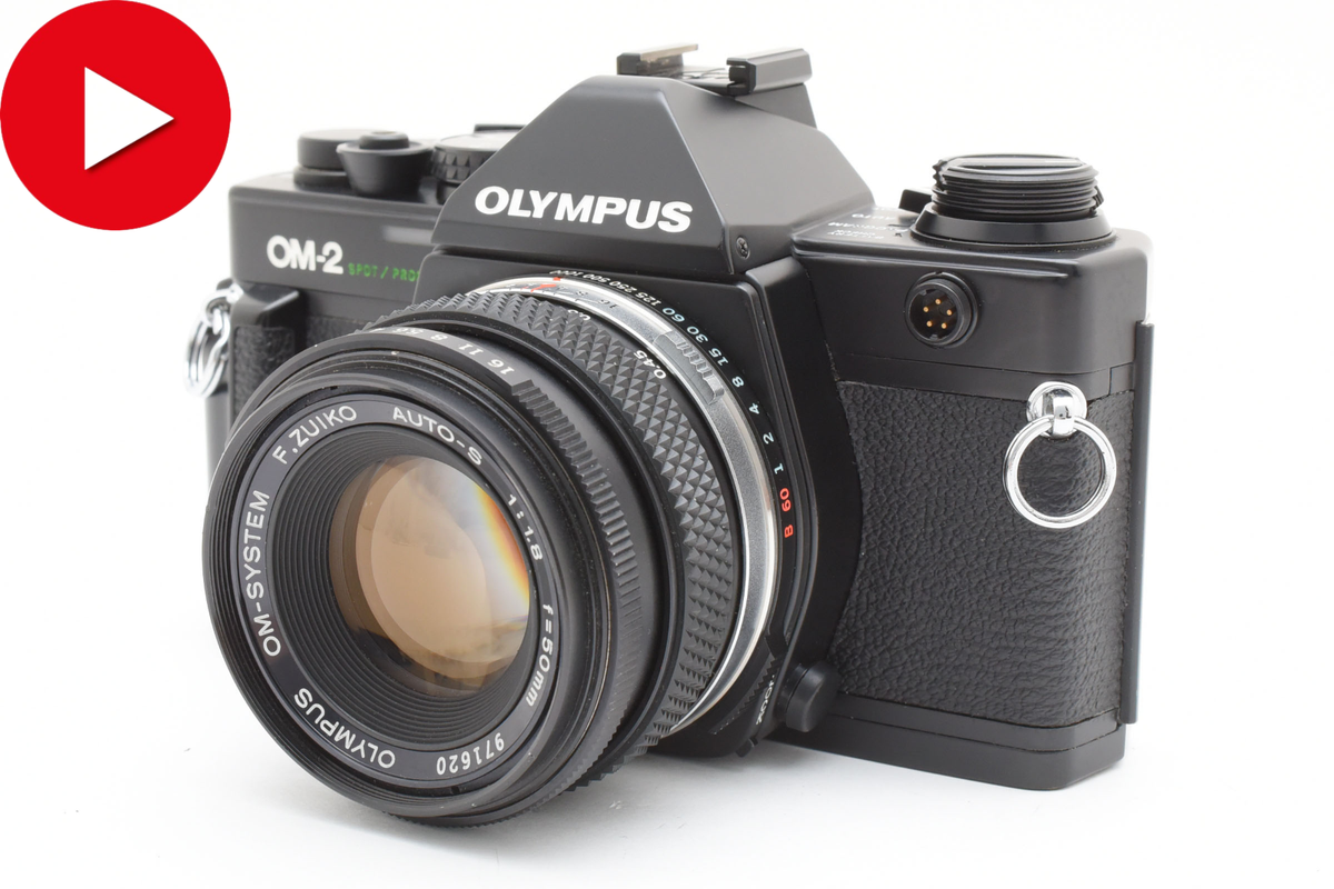 フィルムカメラ OLYMPUS OM-2 SPOT/PROGRAM, MC 50mm f1.8 フィルムカメラ OLYMPUS OM-2 SPOT/PROGRAM, MC 50mm f1.8