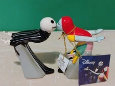 Nightmare Before Christmas Salt and Pepper Jack & Sally  4"  Magnetic NWT