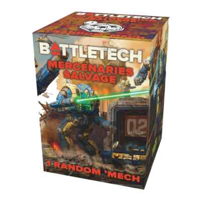 Catalyst BattleTech Mercenaries Salvage Box JagerMech