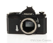 Nikon Nikkormat FT-N FTN Black 35mm Film Camera Body -New Seals- [GOOD]