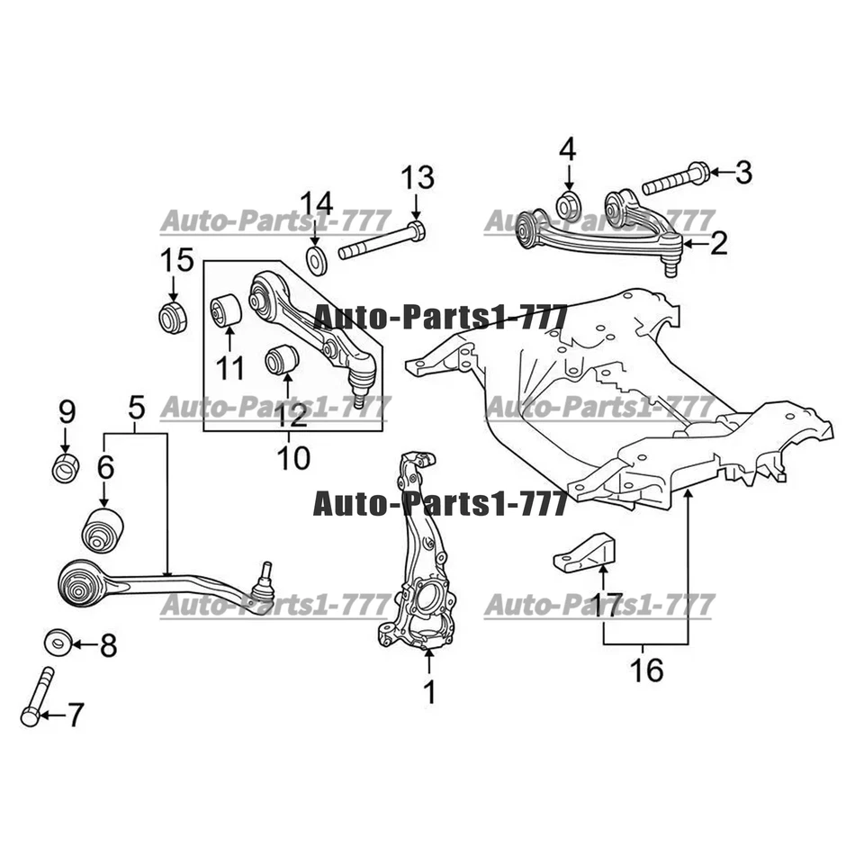 LEMFORDER Front L Control Arm For MercedesBenz W222 S550 S650 S63 AMG 2223302301 - Image 3 of 3