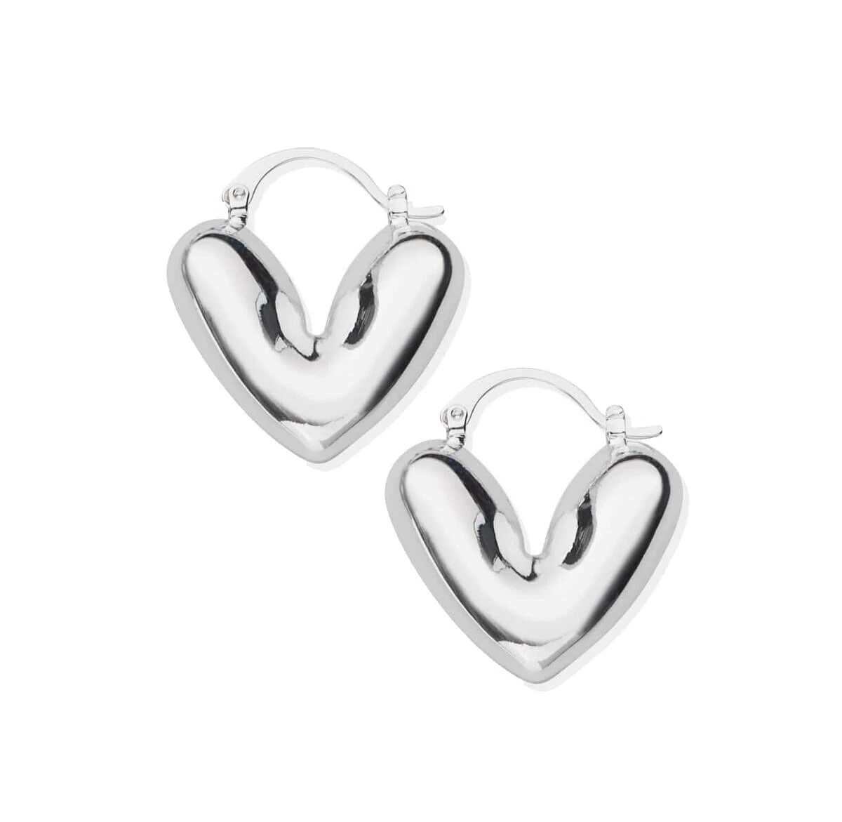 Feather Silver Plated Fashion Earrings