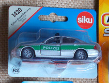 Siku 1420 Mercedes E 500 Klasse grün Polizei Einsatzfahrzeug ungeöffnet in OVP