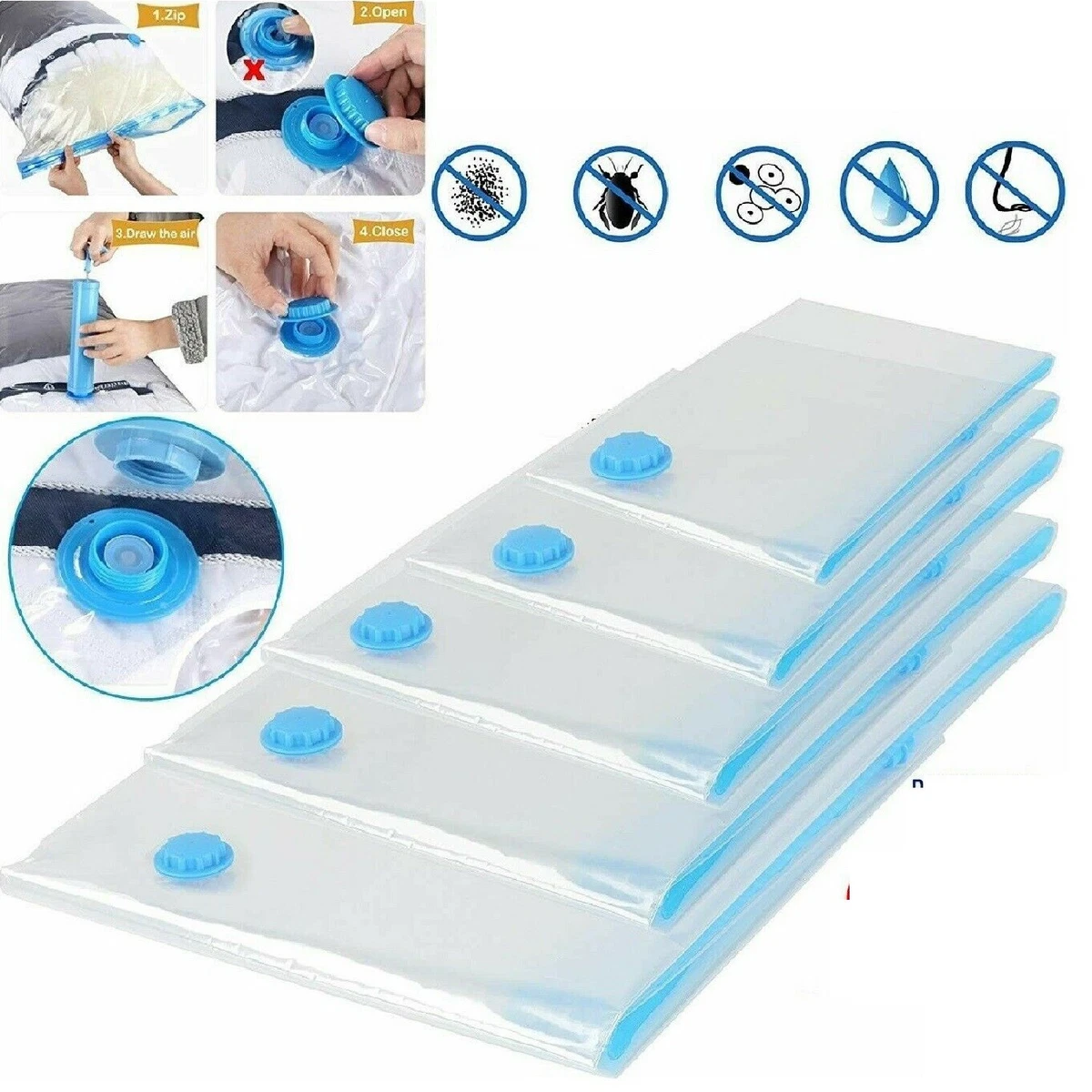 Sacchetti Salvaspazio Sottovuoto Forti Sacchetti Salvaspazio Vacco - Foto 12