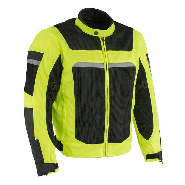 neon green reflective jacket