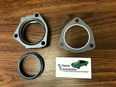 Big Block Exhaust Manifold Heat Riser Eliminator Spacer 66-80 Chevy w ...