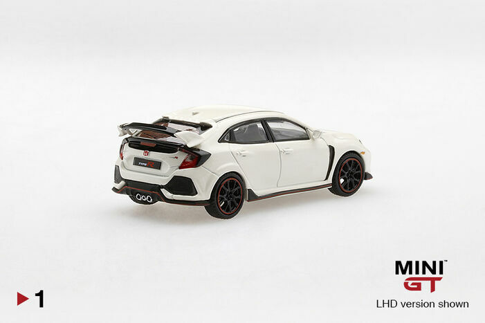 ミニカー MINI GT Honda Civic Type R FK8 LH&RH MINI GT 95 Honda Civic Type R (FK8) Blitz Type R White RHD