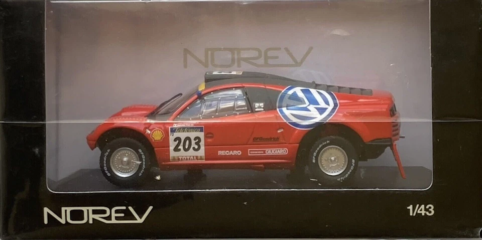 1/43 Norev 842080 VW Tarek 2003 París Dakar Rally #203 Kleinschmidt & Pons: Nuevo Foto 2 de 4