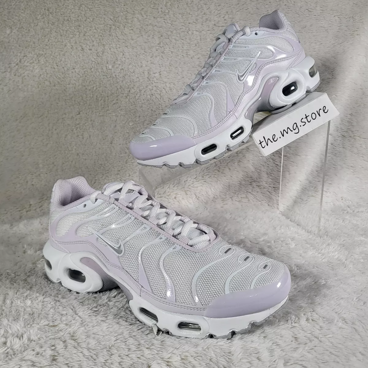 NIKE AIR MAX PLUS Light Violet&#039; SZ 5.5Y-WOMENS SZ CD0609-103 eBay