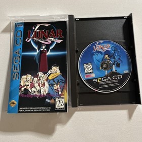 Lunar: Eternal Blue (Sega CD, 1995) Working Designs Complete In Box