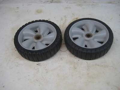 22'' MTD Yard Machines Push Mower Pair of 6-1/2'' Front Plastic Wheels