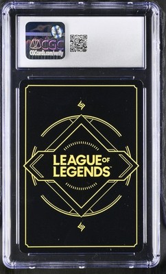 CGC 10 Teemo 263/298 Origins S. Chinese Riftbound: Lol Card TCG