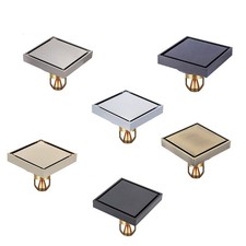 Bathroom Anti-reflux Floor Drain Quick Drain Square Floor Drain Easy to Install