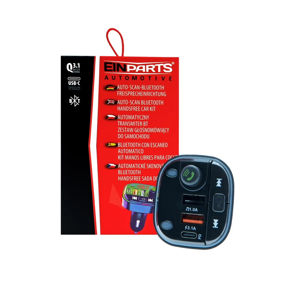 KFZ Bluetooth FM Transmitter Auto Radio MP3 Player Dual USB Ladegerät Adapter - Bild 2 von 4