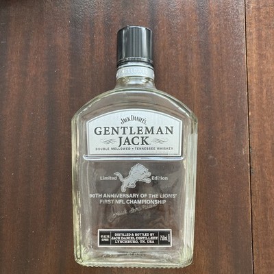 Gentleman Jack Tennessee Whiskey 750ml Empty Bottle Limited Edition The LIONS