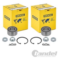 2X Moog RADLAGER-SATZ Vorne Passend FüR CitroËN C4 Ds Opel Corsa Mokka Peugeot 2