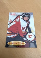 1996-97 Fleer - Theoren Fleury #12 ￼ Calgary Flames