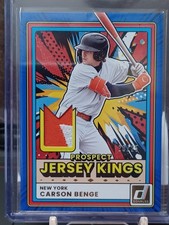 CARSON BENGE JERSEY KINGS 2 COLOR PATCH RELIC #20/25 - 2026 Donruss Baseball