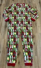 Buc-ees Long Johns Holiday Christmas One-Piece PJ Sleeper Adult Size 3X NWT