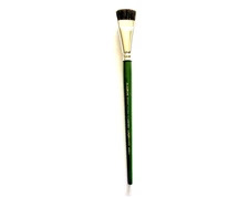 Plaid One Stroke Donna Dewberry Paint Brush 3/4" SCRUFFY #1172 Natural Brisels