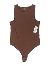 NWT Alfani Women Brown Bodysuit M