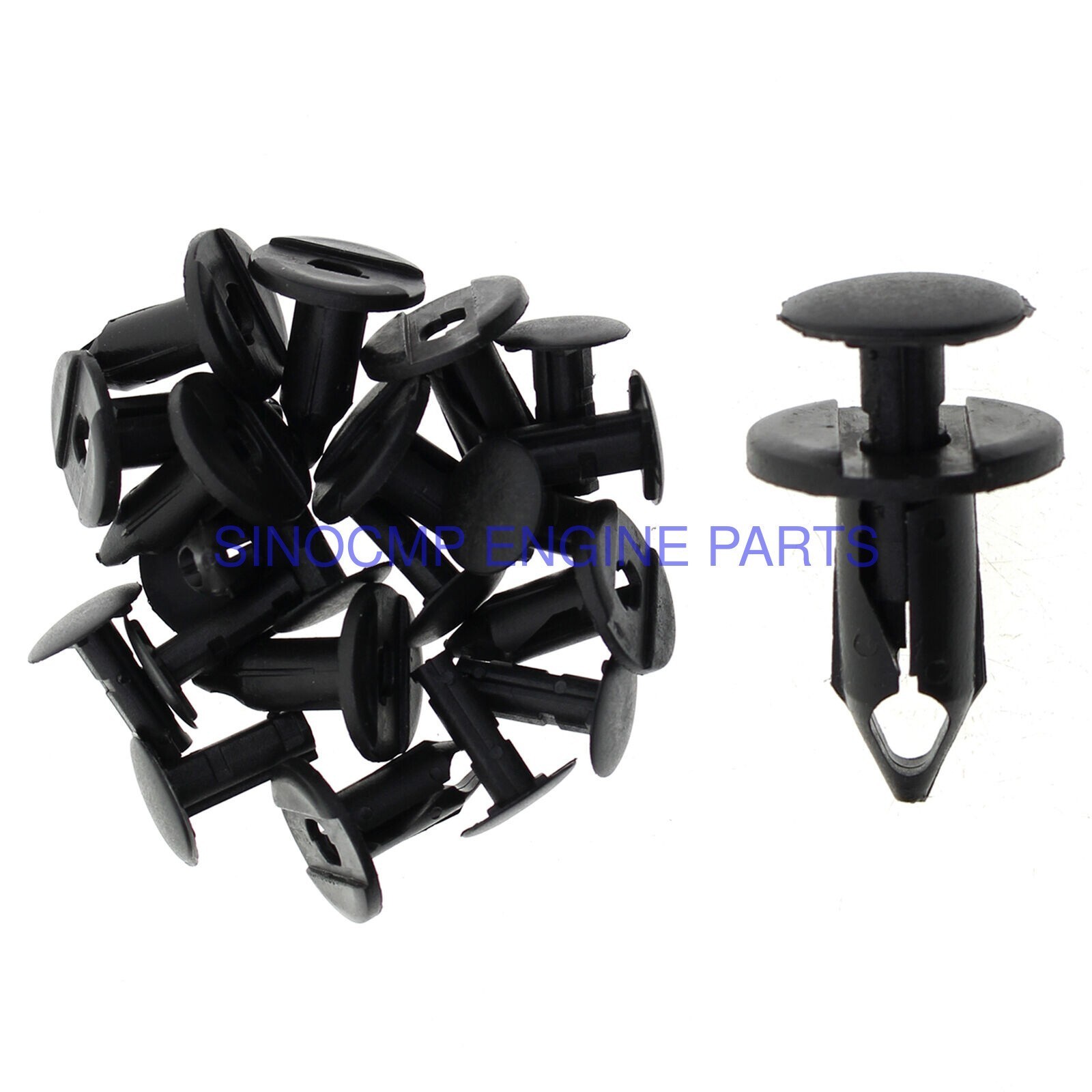 Set of 40pcs Car Body/Bumper Push Pin Rivet Retainer Trim Moulding Clip Part #7