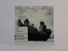 TIM FINN COULDN'T BE DONE (E33) 1 Track Promo CD Single including Card Sleeve PA
