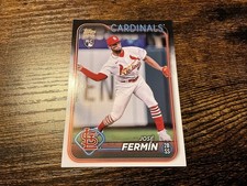 #880 JOSE FERMIN 2024 Topps Japan Edition Series 1 Rookie #305 Cardinals