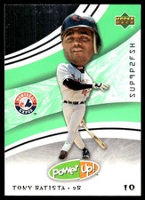 Tony Batista 2004 Upper Deck Power Up #92 Expos MLB READ FREE SHIP AutographDen