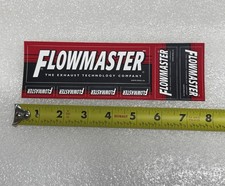 Flowmaster Exhaust Sticker Sheet Vintage Hot Rod Racing Sticker