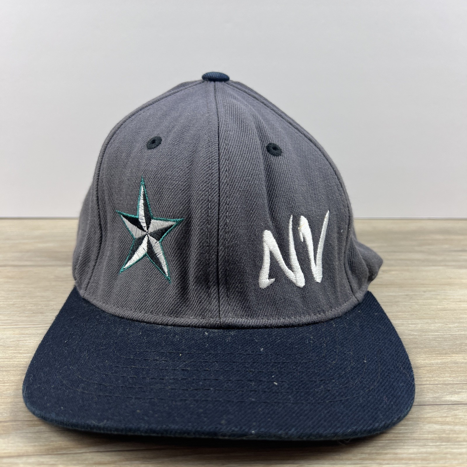 Seattle Mariners Hat Snapback Hat Gray Adjustable… - image 3