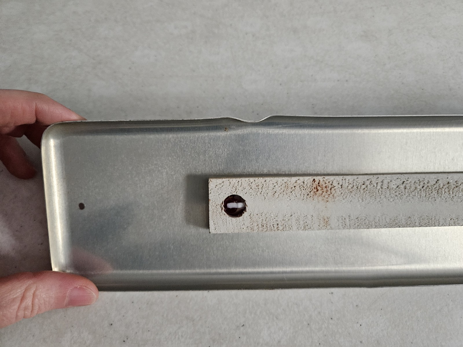 Vtg Buildex Itasca Illinois Tool Works Kass Industrial Bronx Metal Thermometer