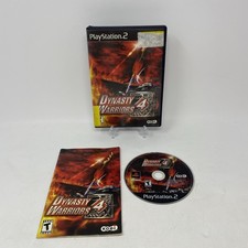PS2 Dynasty Warriors 4 (Sony Playstation 2, 2003) Complete