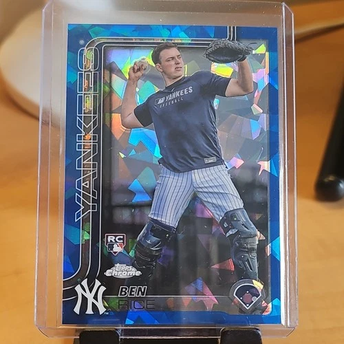 Topps 2025 Sapphire Ben Rice Rookie Image Variation #139 New York Yankees 🔥