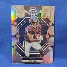 Tank Dell Texans 2023 Panini Mosaic Silver Prizm Rookie Card #352
