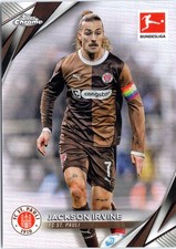 Jackson Irvine 2024-25 Topps Chrome Bundesliga #87 FC St. Pauli